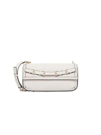 Guess Womens Shoulder Bag Off White Polyurethane - Shoulder-Bags