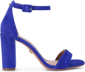 Carvela Womens Suede Regatta Heel Sandals - Blue - Size UK 6