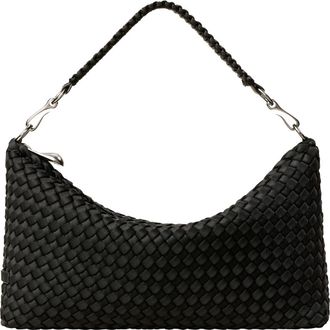 Naghedi Small Porto Half Moon Shoulder Bag in Onyx at Nordstrom