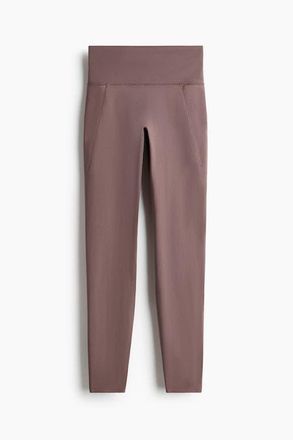 H&M Pocket-detail sports leggings with softmove in Light Dusty Purple at Nordstrom, Size X-Small