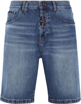 Philipp Plein Denim Shorts Formentera Fit - Heren - Denim shorts - Blauw - W30 - Denim - Korte Broeken