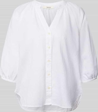 Selected Relaxed Fit Hemdbluse Leinen-Baumwoll-Mix Modell ALBERTA in Weiss, Gr&ouml;&szlig;e 34