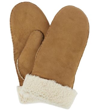 Isabel Marant Muffole Mulfi in pelle con shearling