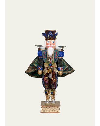 Mark Roberts Peacock Nutcracker Collectible Christmas Figure