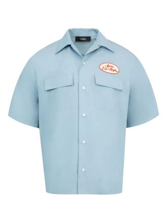 Amiri Camicia Station con tasca applicata - Blu