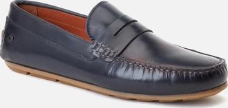 base Mens Collins Mens Loafers - Navy - Size: 10