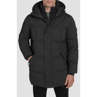 Andrew Marc The Millstream Parka in Black at Nordstrom Rack, Size Medium