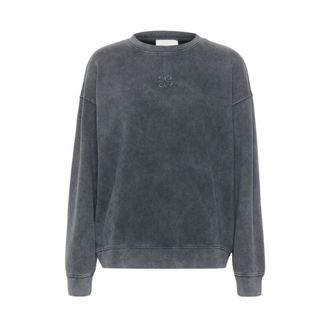 MY ESSENTIAL WARDROBE Dark Grey Diego Logo Sweatshirt - female - My Essential Wardrobe - Sweatshirts - Gray - 2XL - Sweatshirts & Hoodies