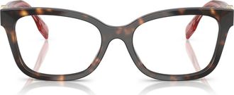 Tory Burch 53mm Phantos Optical Glasses in Havana at Nordstrom