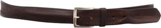 Orciani Mannen Riem - Heren - Accessoires - Bruin - Maat: 105 CM Leer