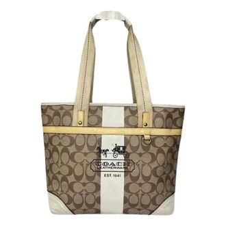 Coach Pre-owned Tote Bags, female, Brown, Size: ONE SIZE Pre-owned Tote Bag