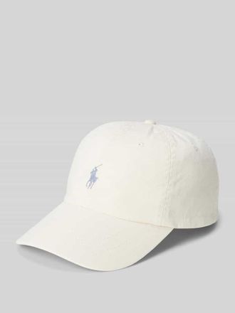 Polo Ralph Lauren Basecap aus reiner Baumwolle in Ecru, Gr&ouml;&szlig;e 1