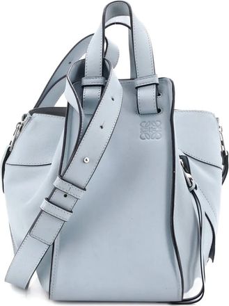 Loewe Hammock Bag Leather Small shoulder bag - Blauw