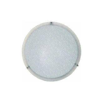 Energy Plafoniera Bioclim&aacute;tica Gaia 40 Cm Con Ganchos Cromados Y Difusor De Vidrio Blanco