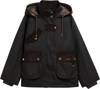 Barbour Willowmere Wax Jacket - Dames - Winterjassen - Bruin - M - Katoen - Jassen