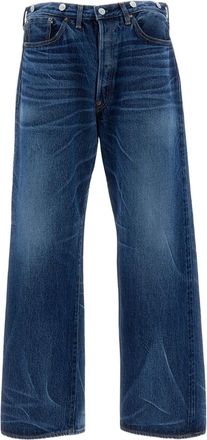 Kaptain Sunshine Regular Fit Straight-Leg Jeans with Vintage Wash
