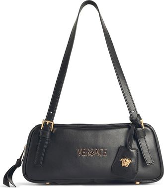 Versace Tag Nappanera Bowling Bag