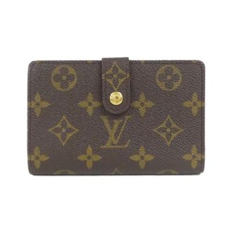 Louis Vuitton Marron Coated Canvas Wallet (Bi-Fold) (Pre-Owned)