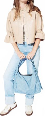 AG - Adriano Goldschmied Saige Crop Jeans In 24 Years Sunkissed