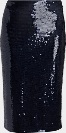 Tom Ford Sequined Pencil Skirt