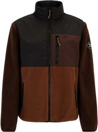 Iriedaily Auf Deck Fleece Jacket Fleecejacke für Herren | braun/schwarz