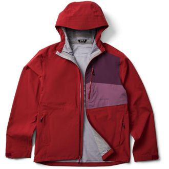 Cotopaxi Mens Impermeo 3L Hooded Shell Jacket Red XL