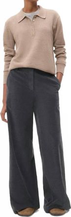 TWP Dylan Pants In Charcoal Heather Grey