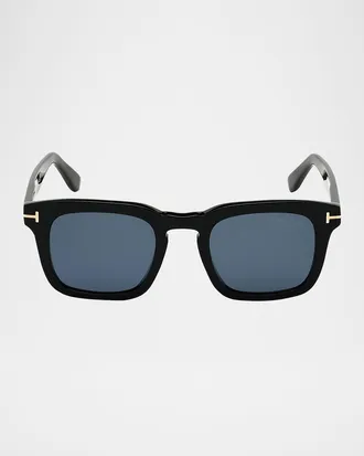 Tom Ford Men & apos;s Dax Square Acetate Sunglasses