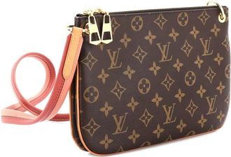 Louis Vuitton Lorette Handbag Monogram Canvas crossbody bag - Bruin
