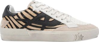 Ash Moonlight zebra-print sneakers - Neutrals