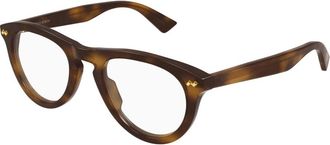 Bottega Veneta Bv 1507O Panthos Frame - unisex - Brillen - Bruin - 52 MM - Accessoires