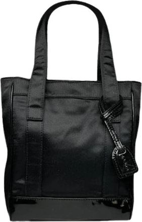 Gucci Pre-owned Vintage Handtas - Dames - Vintage Handtas - Zwart - ONE Size - Polyester - Vintage