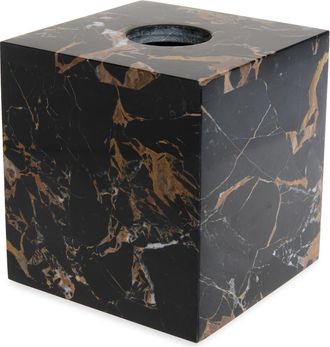 Kassatex Athenas Tissue Box Holder in Black/Gold at Nordstrom Rack