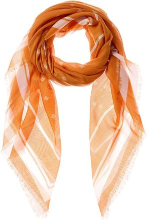 Givenchy 4G Logo Blended Silk & Cashmere Scarf