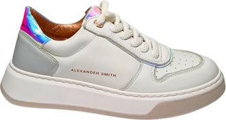 Alexander Smith Harrow Sneaker - Dames - Sneakers - Wit - 37 EU - Leer - Schoenen