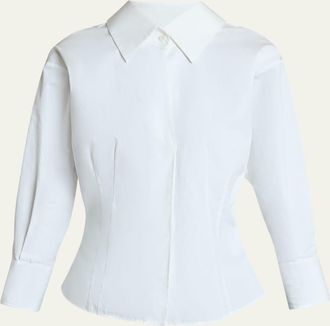 Givenchy Open Cotton Shirt