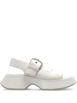 Vic Mati&eacute; leather sandals - women - Calf Leather/Rubber/Calf Leather - 40 - Neutrals
