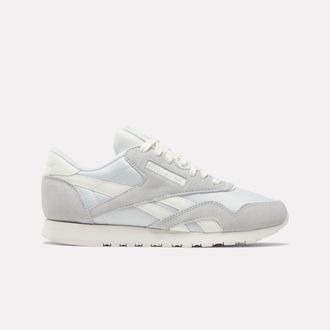 Reebok Womens Classic Nylon In Moon/Moon/Chalk M