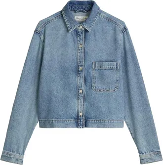 Marc O'Polo Jassen, Dames, Blauw, M, Denim, Denim Jassen