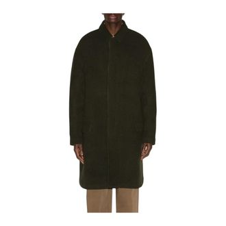 Isabel Marant Kirk Jas - Heren - Mantel - Zwart - S - Wol - Jassen