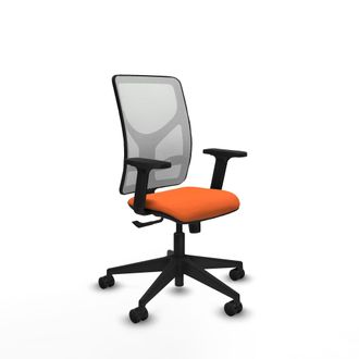 Piqueras y Crespo Silla De Oficina Piqueras Y Crespo Motilla Sincro Blanco Soporte Lumbar