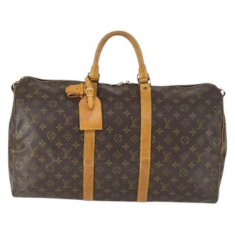 Louis Vuitton Pre-owned Weekend Bags, unisex, Brown, Size: ONE SIZE Pre-owned Weekend Bag