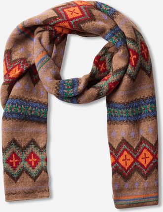 Polo Ralph Lauren Fair Isle Scarf Natural