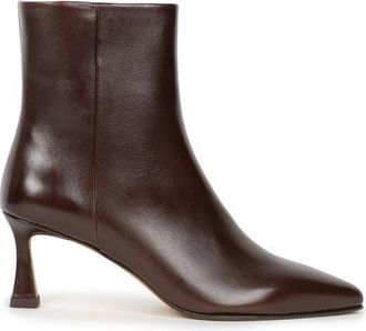 Bobbies Audrey Flat Ankle Boots in Mogano at Nordstrom, Size 11.5