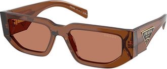 Prada PR 09ZS 20H90Q Mens Sunglasses Brown Size 54