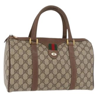 Gucci Pre-owned Handbags, female, Beige, Size: ONE SIZE Pre-owned Vintage Hand Bag