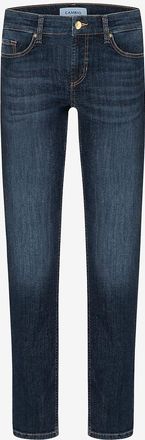 Cambio Dunkle Slim-Fit-Jeans Piper Long