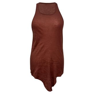 Rick Owens tanktop van rood katoen