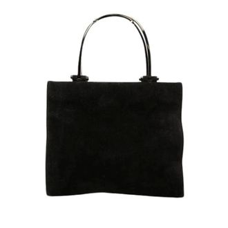 Gucci Borsa Vintage in Pelle Scamosciata Pre-owned - - Pre-owned - Donna - Nero - ONE SIZE