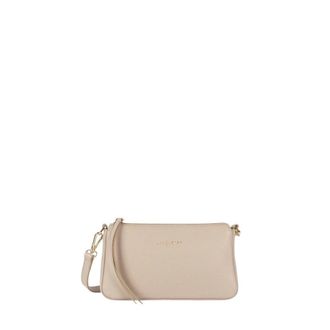 Lancaster Dune Crossbody Tas - Dames - Tassen - Beige - Maat: ONE Size Leer